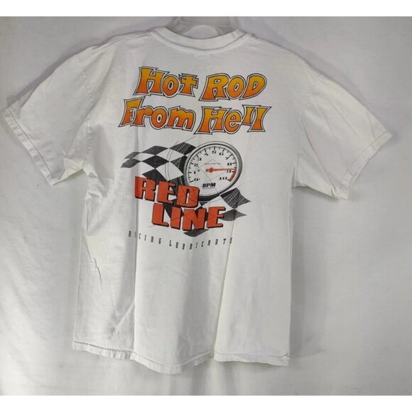 Thrashed Rich Guasco's Pure Hell T Shirt Drag Racing Hot Rod Fuel Red Line *READ - Picture 4 of 12